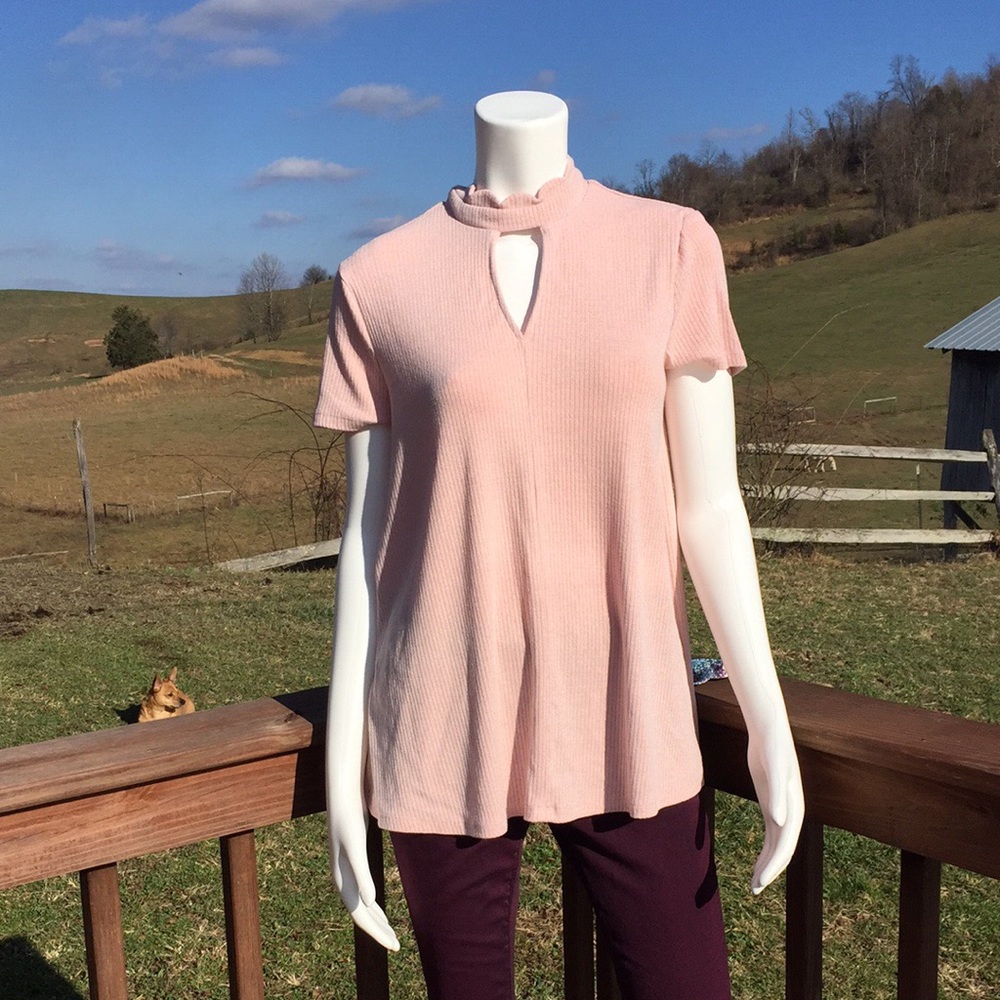 Altar’d State pink blouse - Picture 2 of 10